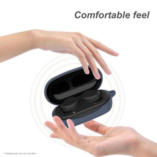 Чехол для наушников Прочный Противоударный Силиконовый Защитный Чехол для Наушников для Sony WF-XB700