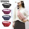 Ladies' Solid Color Crossbody Bag Single Shoulder Bag Outdoor Running Bag Casual Multifunctional Waist Bag