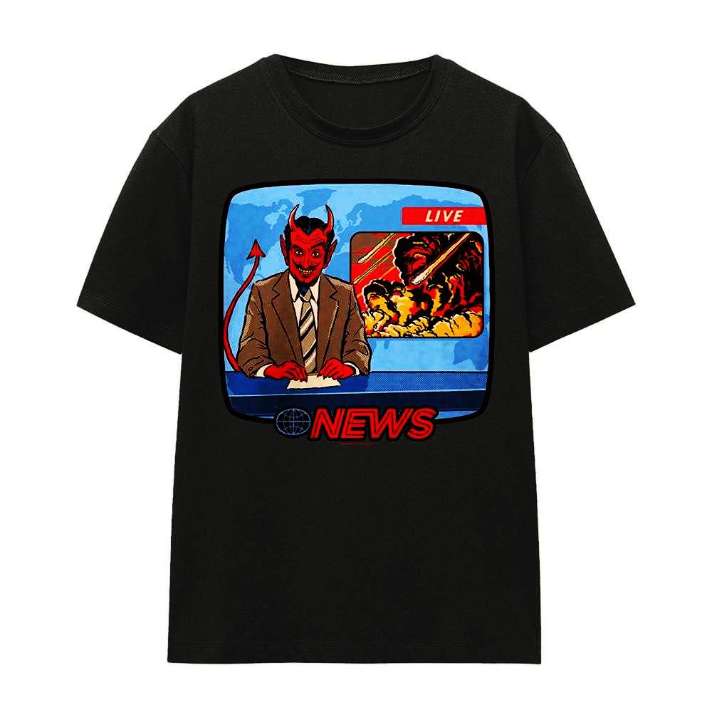 Steven Rhodes Womens/Ladies Breaking News T-Shirt