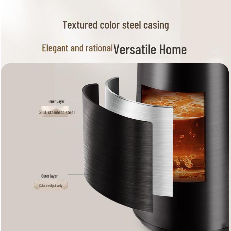 Midea 1.7L 316L Stainless Steel Smart Electric Kettle