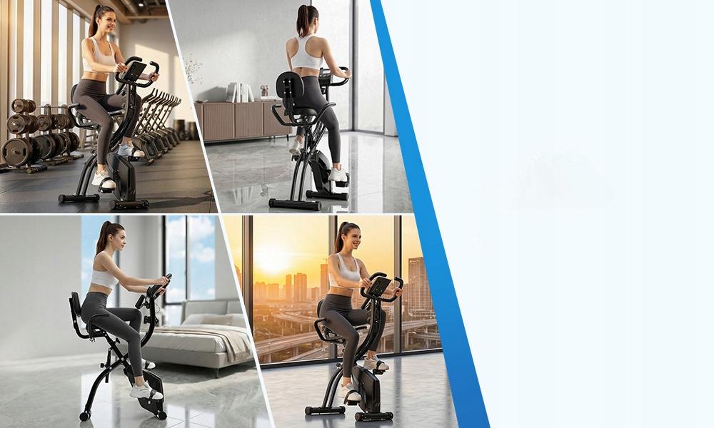 stationary exercise bike YZJ-501-DZ with app for 120kg