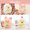 Cute Plush Pig And Chicken Dolls With Pp Cotton Filling For Girls' Birthday Gifts