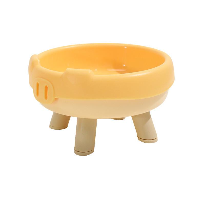 Nosed Pig Four Legged Modeling Design Cat Bowl Ecofriendly Pp Material For Daily