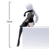 15 см Аниме NieR 9S ЙоРХа Тип А №2 A2 Тип Б №2 Тип С №9 Фигурка сидящая Фигурка Действия Игрушка Хобби ПВХ Модель Подарок Коллекционеру