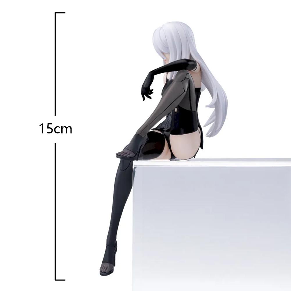 15 см Аниме NieR 9S ЙоРХа Тип А №2 A2 Тип Б №2 Тип С №9 Фигурка сидящая Фигурка Действия Игрушка Хобби ПВХ Модель Подарок Коллекционеру