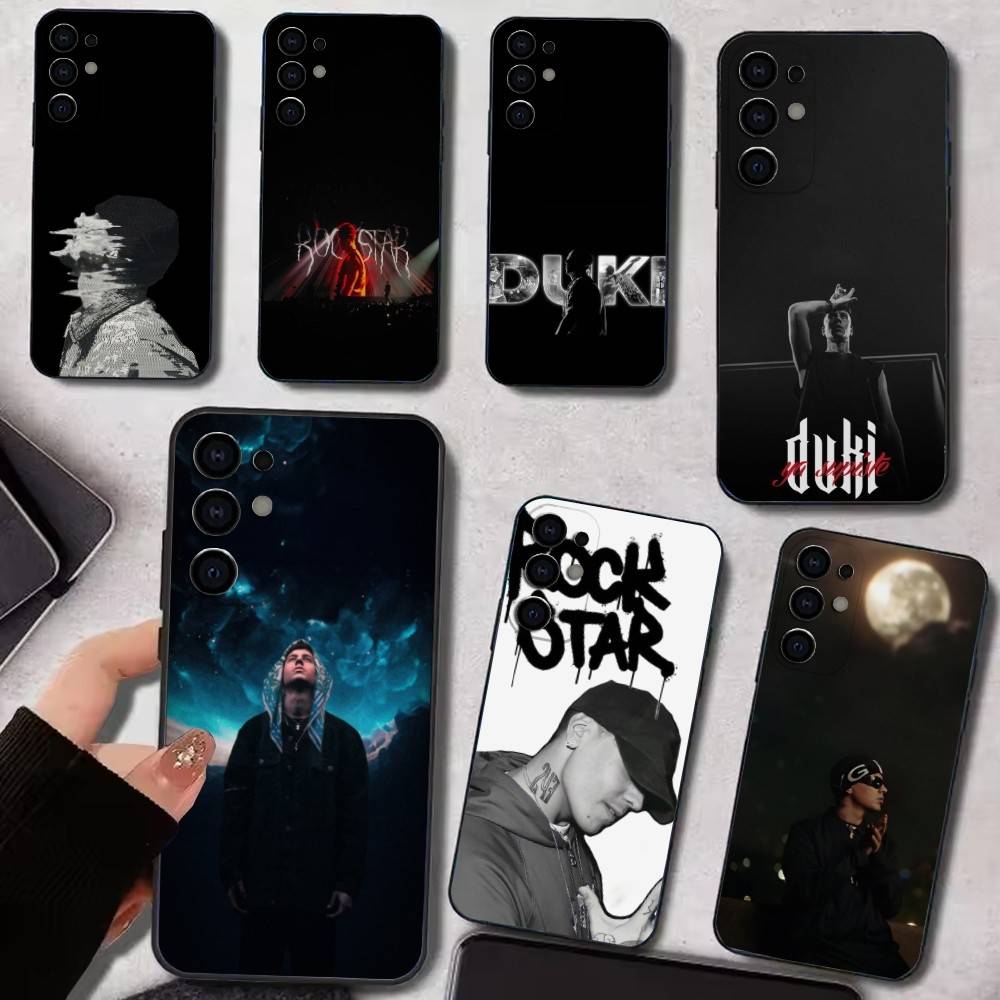 Чехол для телефона Singer D-Duki для Samsung S25, S24, S21, S22, S23, S30, Ultra, S20, Plus, Мягкий силиконовый черный чехол
