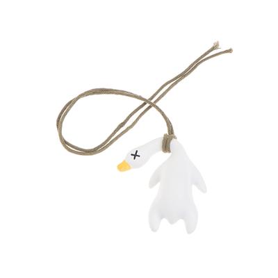 Подвеска для автомобиля Swing Duck, забавная подвеска для автомобиля Swing Duck, украшение для автомобиля, вид сзади