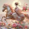 Diamond Painting New 2024 Fantasy Ancient Woman and Horse DIY Diamond Embroidery Cross Stitch Kit Mosaic Handicraft Home Decor J3970