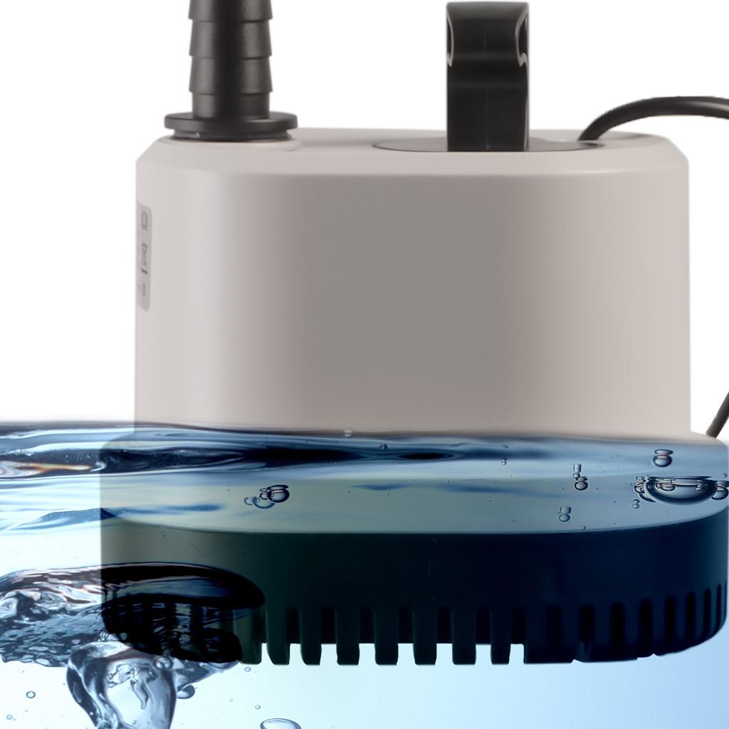 Water Pump Low Immersion Drainage Pond Aquarium 1500L/H