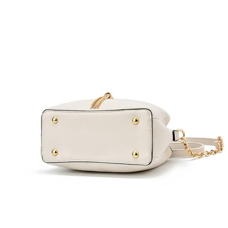 Yogodlns Модная женская сумка-ведро через плечо, винтажная дизайнерская сумка-мессенджер с кисточками, высококачественная сумка через плечо из искусственной кожи, простая сумка