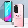 Милый чехол для телефона с зубом стоматолога для Samsung S26 S25 S24 FE S23 S22 S21 Plus S20 Ultra Note20Ultra Черная стеклянная крышка