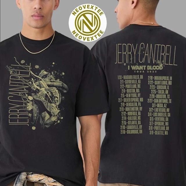 Jerry Cantrell I Want Blood Tour String Full Size TShirt FN1091 Unisex T-Shirt