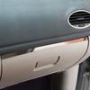Для Ford Focus 2 MK2 2005 - 2011 LHD Бардачок Пассажирский Отсек Хранения Наклейка с Блестками Нержавеющая Сталь Отделка Автомобильные Аксессуары для Салона