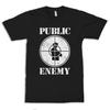 Винтажная футболка с логотипом Public Enemy, мужские и женские размеры (met-085)