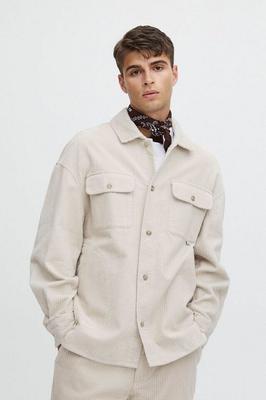 Демисезонная куртка Casual Friday CF August 0090 Cord overshirt light sand