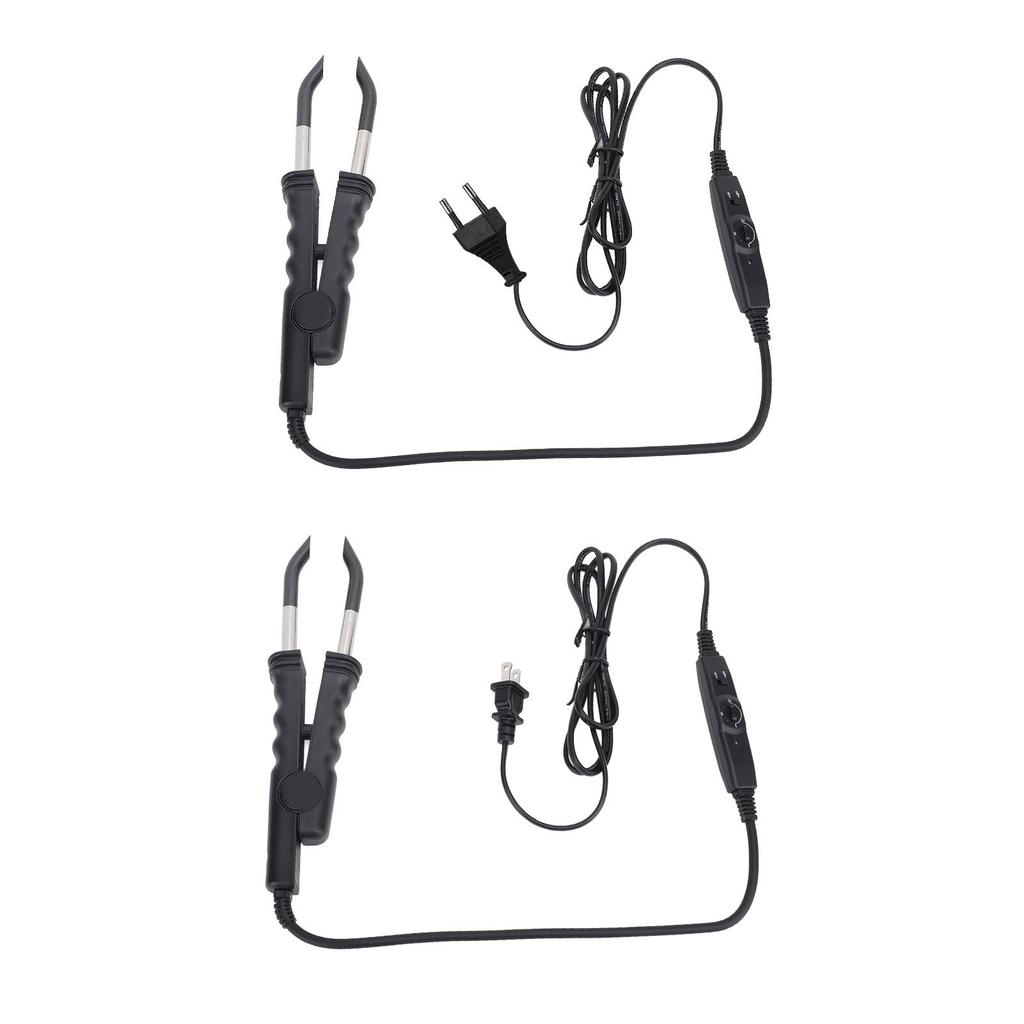 Fusion Hair Extensions Tool Flat Shape Professional Temperature Adjustable Keratin Fusion Heat Iron 