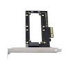 Cablecc Адаптер-носитель для хоста 4X на NVMe Ruler 1U EDSFF Толщина Короткий адаптер-носитель для SSD PCI-E4.0 GEN-Z 5.9мм 8.0мм E1.S