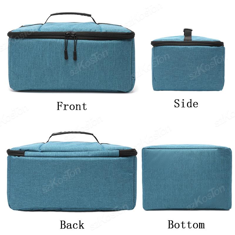 Waterproof Camera Bag Oxford Insert Photography Organizer Removable Partition Dividers Storage Case Fit Canon Nikon Sony DSLR