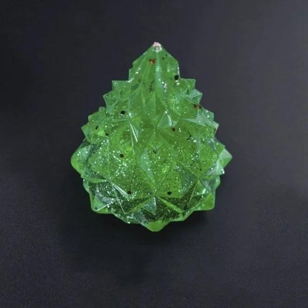 Силиконовая форма DIY Рождественская елка Лампа для спальни Контейнер Формы Эпоксидная смола Ручная работа Подвески Ювелирные изделия Инструменты для изготовления