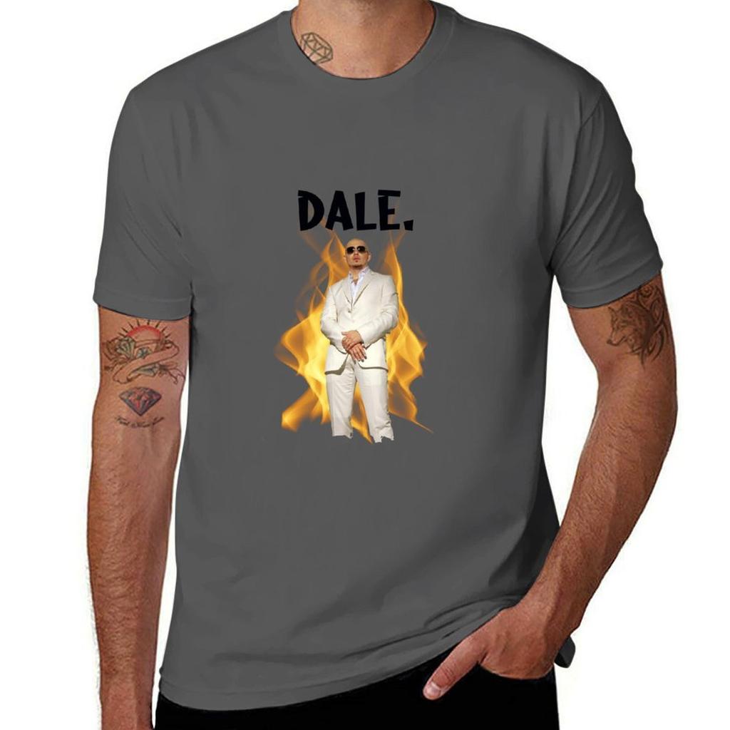 Концертная футболка Dale Pitbull Мягкая Повседневная Хлопковая Футболка с Коротким Рукавом