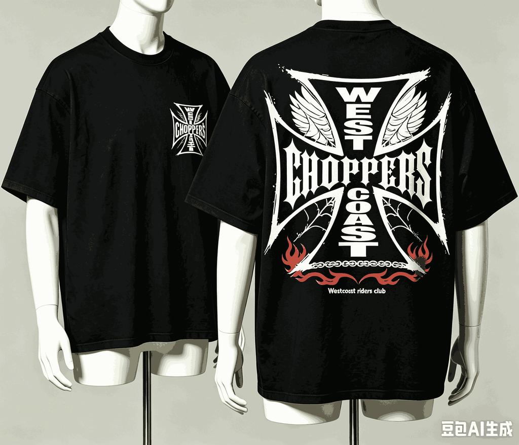 West Coast Choppers for Fan Gift T-shirt Men Women Harajuku Oversized Unisex Short Sleeve Streetwear high quality Couples Classic soft Retro Fashion