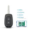 KEYYOU 2/3 Buttons Remote Key 434MHZ With 4A PCF7961M Chip For Renault Sandero Dacia Logan 2 Stepway Clio4 Duster 2016