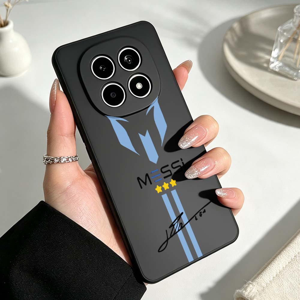 Чехол для телефона с дизайном Футбол М-Месси для Xiaomi POCO X8 X7 X6 M8 M7 M6 F8 F7 F6 Pro Max Ультрамягкий силиконовый Жидкий чехол
