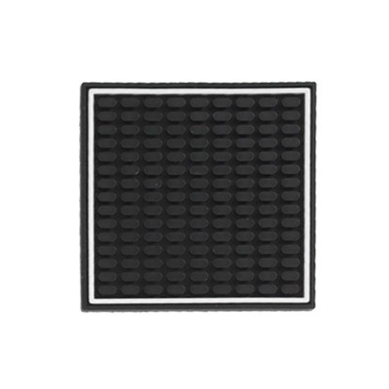 Противоскользящий коврик для бара с белой каймой, защита от пролития напитков, защита барной столешницы для домашней кухни