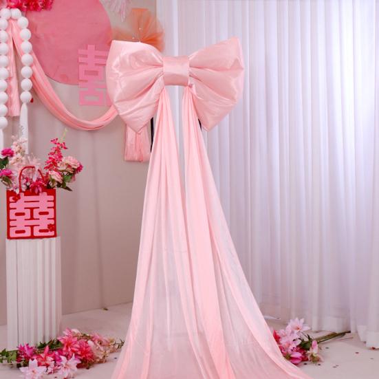 Очень большой бант Большие бархатные рождественские банты Верхушка для елки Праздничное украшение Бант Декор для вечеринки для помещений и улицы Многоразовый