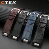 Для Tissot 1853 Серия PRX T137.410A T137407A Кожаный Ремешок для Часов T137 Аксессуары Водонепроницаемый Мужской Интерфейс 12 мм Для Мужчин