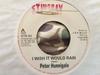 7-дюймовая пластинка PETER HUNNIGALE I Wish It Would Rain STR83 Stingray Record UK Reggae Ska Dub Б/у