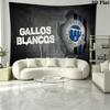 Gallos Blancos Wall Tapestry Aesthetic Wall Hanging Printed Fabric Blanket Decorative Tapestries for Bedroom Living Room Home Decor