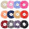 1PC Shiny Star Chiffon Scrunchies Elastic Hair Bands Women Girls Ponytail Holder Hair Ties Rope Hair Accessories Fashion