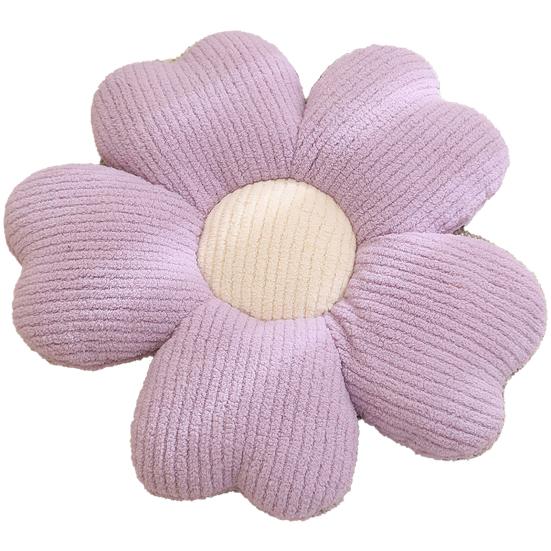 Cushion Pillow Comfortable Decorative Good Elasticity Unique Flower Plush Pillow Sofa Floor Cushion Household Supplies