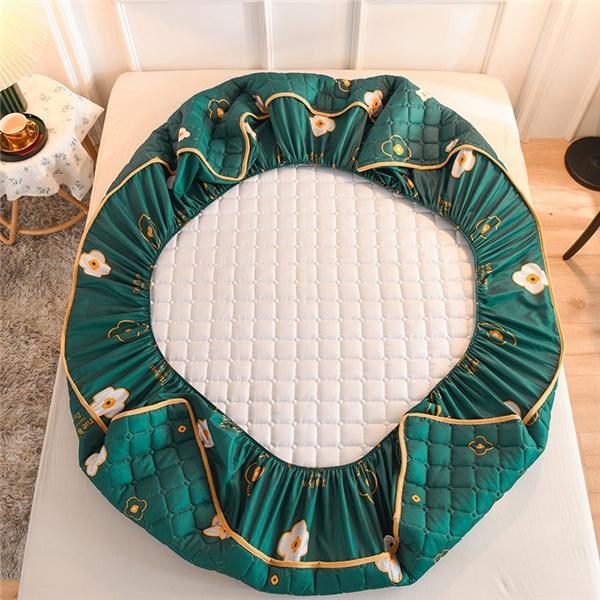 Модный 100% хлопок, толстый наматрасник, наматрасник, наматрасник, мягкий наматрасник, моющийся простынь, домашний текстиль