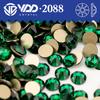 VDD 022 Emerald SS16-SS30 2088 Rhinestones Crystal High Quality 8 Big 8 Small Flatback Stone for DIY Crafts Nail Art Decorations