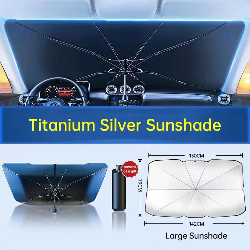 Car For Volvo XC60 XC40 XC90 S90 V60 S60 V90 Car Windshield Sunshades Front Shading Umbrella