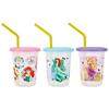 3 Tumblers with Straw Disney Princess 21 Made In Japan 230ml SIH2ST-A
