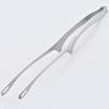 Hirosho Senbudo All Stainless Steel Handy Tongs with Feet, Medium