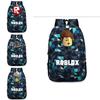 Стильный рюкзак Roblox для детей с ярким мультяшным рисунком и большим объемом