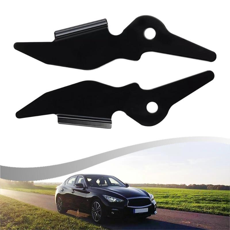 For 2014+ Nissan Infiniti Q50 V37 Front Bumper Mounting Bracket Lift Lug Ear Sturdy Metal Construction Impact Resistant Rustproof Durable