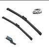 For Venga 2009-2020 Front and Rear Wipers 26 Inches + 14 Inches