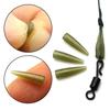 Helicopter Rig Sleeve Tail Rubber Cone Fishing Accessories Micro Carp Connect with Fishing Hook