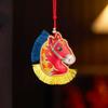 Spring Festival New Year Horse Pendant Chinese Style Horse Hanging Decoration  National Wind Style