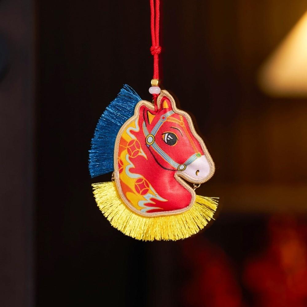 Spring Festival New Year Horse Pendant Chinese Style Horse Hanging Decoration National Wind Style