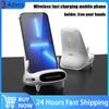 Мини-стул, беспроводное зарядное устройство, держатель для телефона, настольный кронштейн для горизонтальной зарядки, креативная подставка для мобильного телефона для Huawei Iphone Samsung