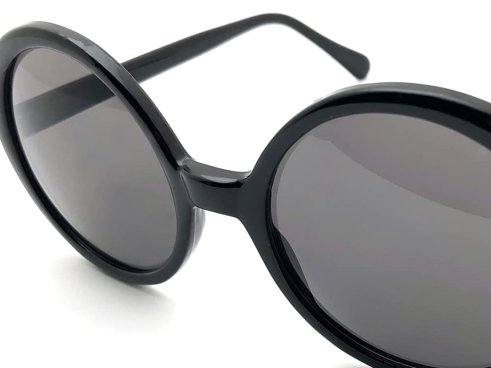БОЛЬШИЕ ОВАЛЬНЫЕ СОЛНЦЕЗАЩИТНЫЕ ОЧКИ овальные ЧЕРНЫЕ ДЫМЧАТЫЕ [SPEED ADDICT] (большие солнцезащитные очки) ×