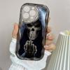 LZ13 Death Prayer Grim Reaper Skull Прозрачные мягкие волнистые чехлы для телефонов для iPhone 15 13 Pro Max 12 mini 14 8 Plus XS Max XR 6 Защитная задняя крышка