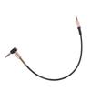 3.5mm Audio Cable, 90 Degree Right Angle 3-Conductor Stereo Aux Cable Cord 3.5mm Male to Male TRS-Cable Extension Line