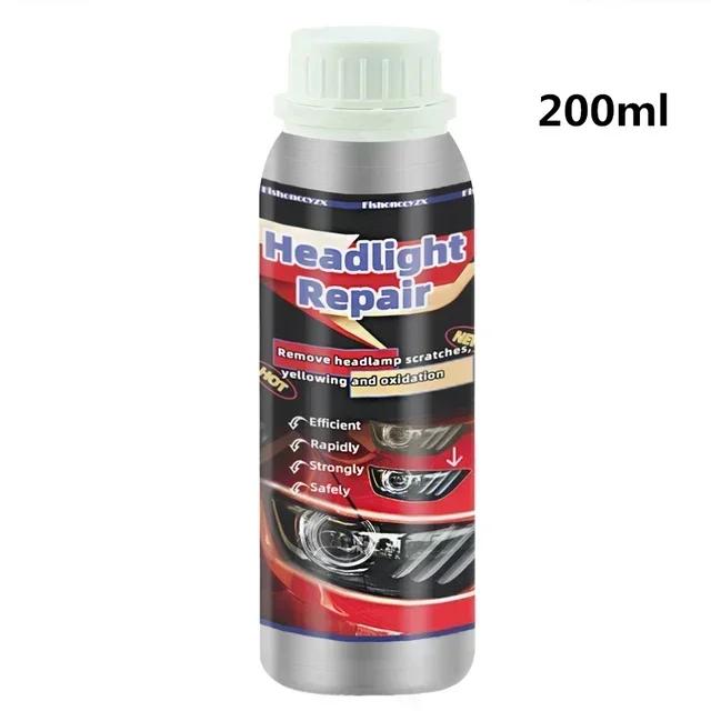 Комплект для полировки автомобильных фар, набор для восстановления фар, инструмент для автомастерской, 800 мл, жидкий полимерный испаритель